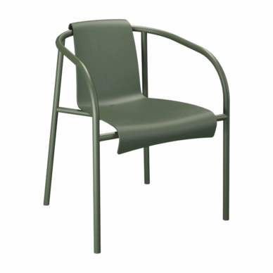 Tuinstoel Houe Nami Dining Chair Armrest Olive green