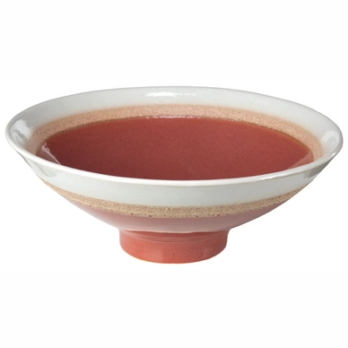 Schaal POLSPOTTEN Layers Red Grey Ø34 cm