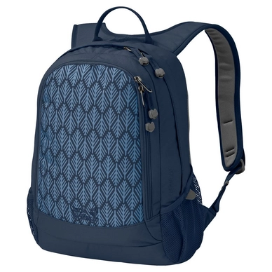 Rucksack Jack Wolfskin Perfect Day Mitternachtsblau  Geometric Leaves