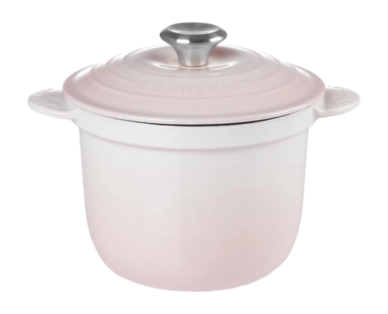 Kochtopf Le Creuset Cocotte Every Shell Pink 18 cm