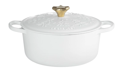 Braadpan Le Creuset Signature Rond Kerstboom Cotton 24 cm