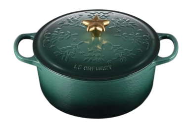 Braadpan Le Creuset Signature Rond Kerstboom Artichaut 24 cm