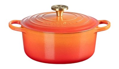 Braadpan Le Creuset Signature Rond Flamme Dorée 24 cm