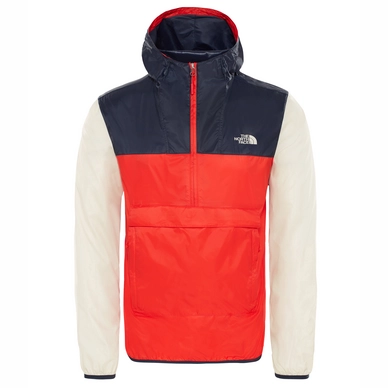 Jas The North Face Men Fanorak Fiery Red Urban Navy