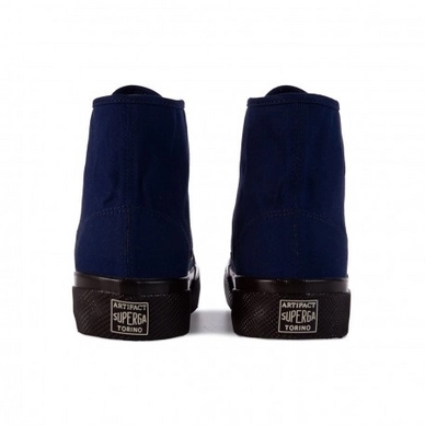 2433W Moleskin Hi Top Blue 3