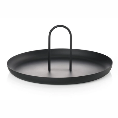 Vassoio con manico Zone Denmark Singles Ø 30 cm, Nero
