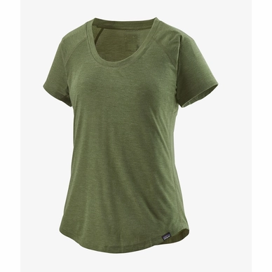 T-shirt Patagonia Femmes Cap Cool Trail Shirt Camp Green