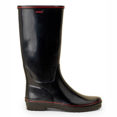 Regenlaars Aigle Women Venise Marine Rouge