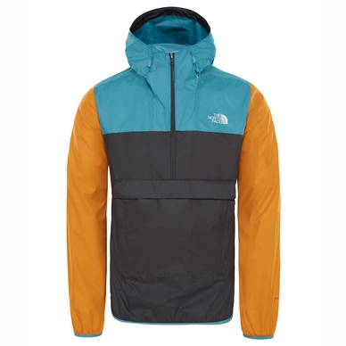 Jas The North Face Men Fanorak Asphalt Grey Storm Blue
