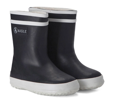 Regenlaars Aigle Kids Baby Flac Fur Marine