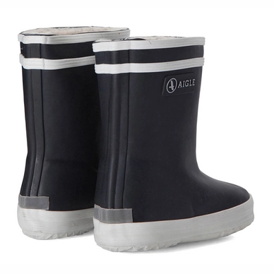 Regenlaars Aigle Kids Baby Flac Fur Marine