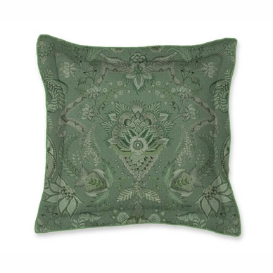 Coussin Pip Studio Kyoto Nights Square Green Percal (45 x 45 cm)