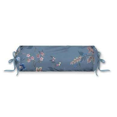 Dekoratives Kissen Pip Studio Kawai Flower Roll Blue Percal ( 22 x 70 cm)