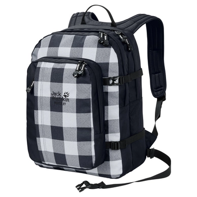 Rucksack Jack Wolfskin Berkeley Grey Lumber Check Damen & Herren