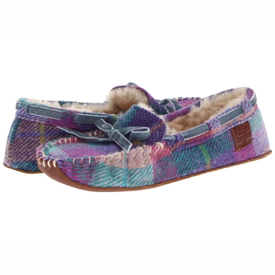 Pantoffels Bedroom Athletics Pippa Lilac/Blue Check