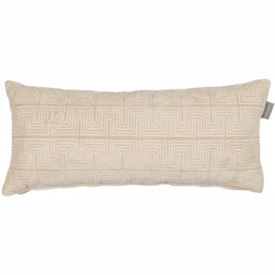 Dekokissen Rivièra Maison Helena Zierkissen Natural (30 x 70 cm)