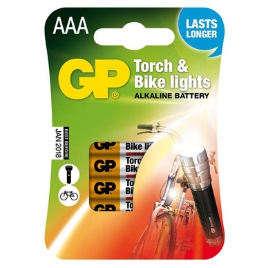 Batterij GP Batteries LR03 / AAA ATB 1,5V 4 stuks