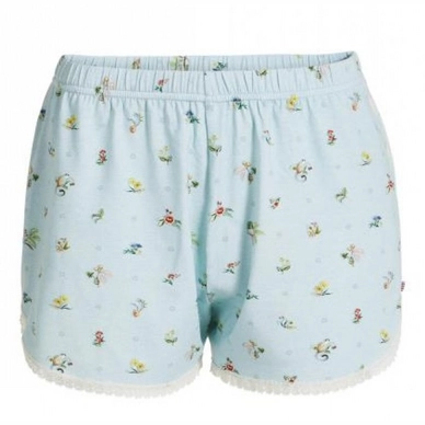 Pyjamabroek Pip Studio Bell Moss Short Blue