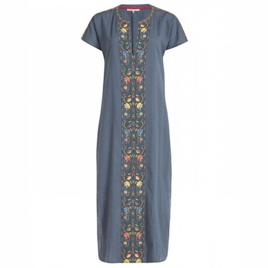 Robe de Plage PiP Studio Dobber Embroidery Fez Flowers Blue