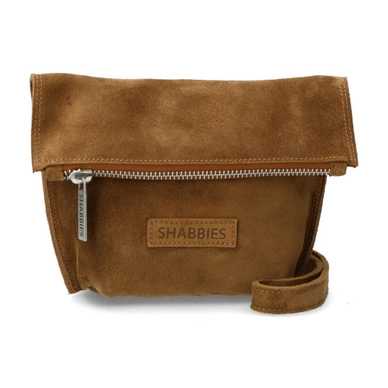 Crossbody Shabbies Amsterdam Waxed Suede Brown S