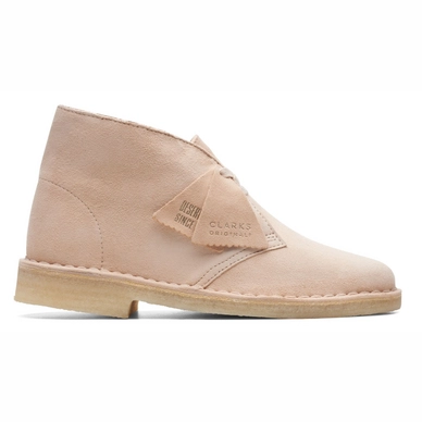 Clarks Originals Women Desert Boot Natural Suede