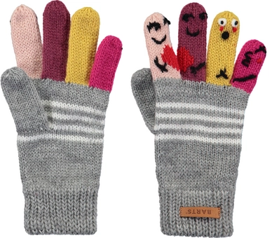Handschoen Barts Kids Puppet Heather Grey
