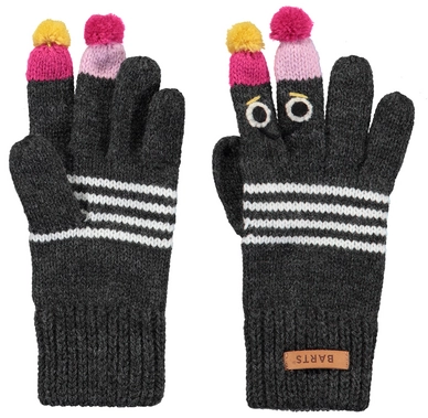 Handschoen Barts Kids Puppet Dark Heather