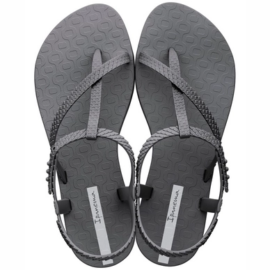 Ipanema Damen Flipflop 'Class Lush' – Elegante Sandale Mit Metallic-Applikation, Zerknittertem Look