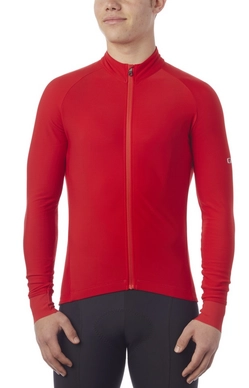 Fietsshirt Giro Men Chrono LS Thermal Bright Red