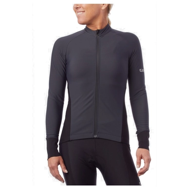 Fietsshirt Giro Women Chrono LS Thermal Charcoal