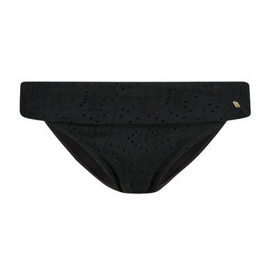 Bikinibroekje Beachlife Women Solid Black Embroidery Omslag
