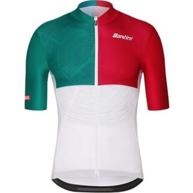 Fietsshirt Santini Unisex C+Rider Shortsleeve Jersey Pais Vasco
