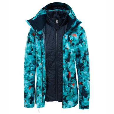 Jas The North Face Women Garner Triclimate 3 in 1 Jacket Transantartic Blue Snow