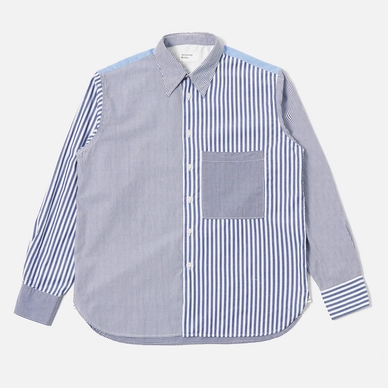 Hemd Universal Works Big Pocket Men Navy