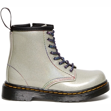 Dr. Martens Toddler 1460 Silver Lightshow