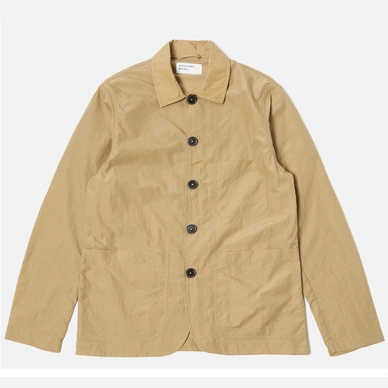 Veste Universal Works Men Bakers Chore Recycled Nylon Tech Sand