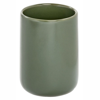 Beker iDesign Eco Vanity Keramische Beker Moss