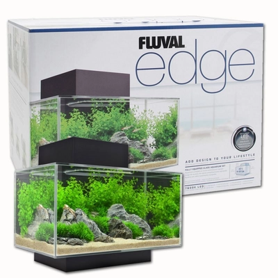 Aquarium Hagen Fluval Edge Aqua Mini Zwart