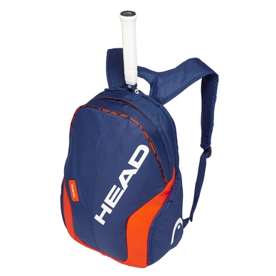Tennisrucksack HEAD Rebel Backpack Blau Orange