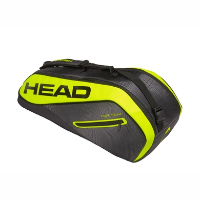 Tennistasche HEAD Tour Team Extreme 6R Combi Black Neon Yellow