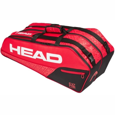 Sac de Tennis HEAD Core 6R Combi Red Black