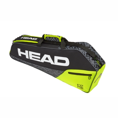 Tennistasche HEAD Core 3R Pro Black Neon Gelb
