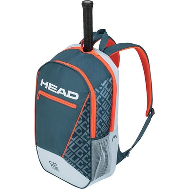 Sac de Tennis HEAD Core Backpack Grey Orange