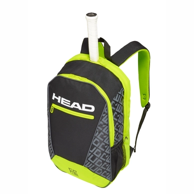 Tennisrugzak HEAD Core Backpack Black Neon Yellow