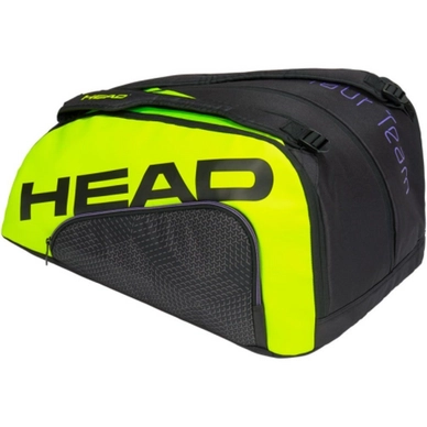 Padel Tas HEAD Tour Team Monstercombi Black Neon Yellow