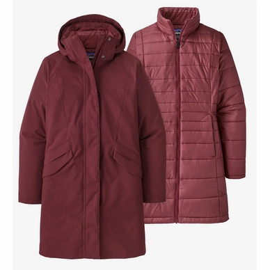 Jacke Patagonia Women's Vosque 3-in-1 Parka Sequoia Red