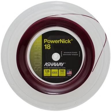 Squashsnaar Ashaway PowerNick 18 Zyex (1,15mm/110m)