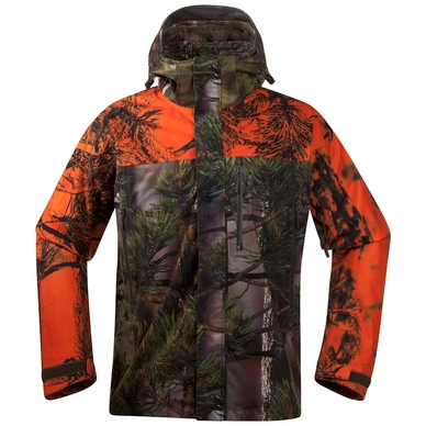 Jacke Bergans Hogna Summer Camo Orange Summer Camo Damen/Herren