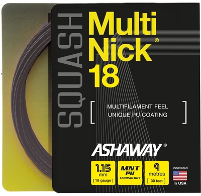 Squashsnaar Ashaway MultiNick 18 (1,15mm/9m)