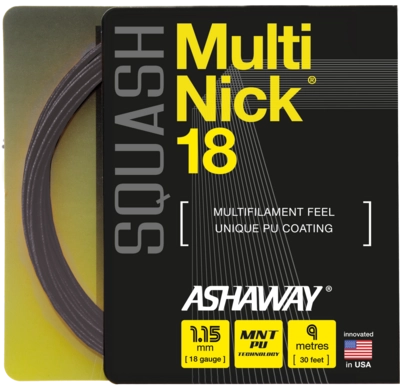 Squashsnaar Ashaway MultiNick 18 (1,15mm/9m)